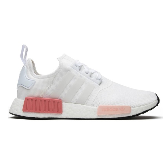 white and pink nmds